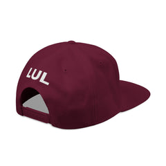 'Live Free' Distressed Flag Design - Embroidered Snapback Hat