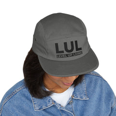 Level Up Living Embroidered 5-Panel Cap