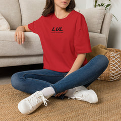 LUL "Level Up Living" Minimal Logo T-Shirt