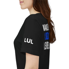 Level Up Living Tee — "Wake Up Lock In Level Up" Athletic Motivational T-Shirt