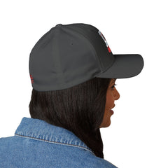Level Up Living Embroidered Cap — LUL Patriotic Structured Hat