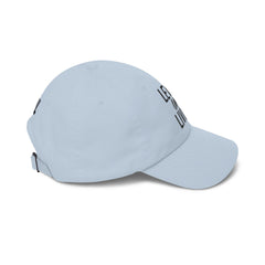 Level Up Living Dad Cap – Embroidered Motivational Baseball Hat (LUL)
