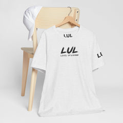Level Up Living Tee — "Wake Up Lock In Level Up" Athletic Motivational T-Shirt