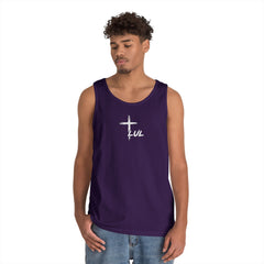 Pray. Plan. Execute. Tank Top — Faith-Inspired Motivational Workout Tank