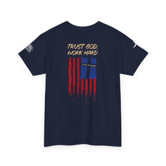 Patriotic "Trust God, Work Hard" T-Shirt