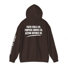 Faith Purpose Action Hoodie