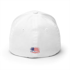 Level Up Living Embroidered Cap — LUL Patriotic Structured Hat