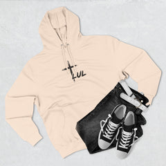 Hoodie – "It's Never Luck, It's Always God" Inspirational Graphic Hoodie