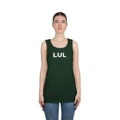 Level Up Living Tank Top — Motivational 'LUL' Fitness & Lifestyle Graphic
