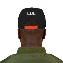 'Live Free' Distressed Flag Design - Embroidered Snapback Hat