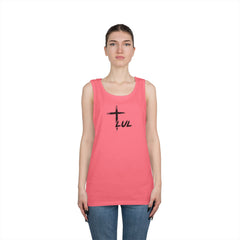 It's Never Luck It's Always God Tank Top — Faith-Based Christian Graphic Tank