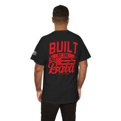 Built by the Bold T‑Shirt — Patriotic Classic Truck Graphic Tee