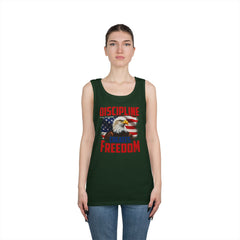 Discipline Create Freedom - Heavy Cotton Tank Top