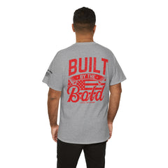 Built by the Bold T‑Shirt — Patriotic Classic Truck Graphic Tee