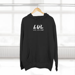 Motivational Hoodie — “Finish What You Start” Fleece Pullover
