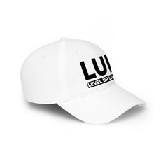 Level Up Living Cap — LUL Embroidered Low Profile Baseball Hat