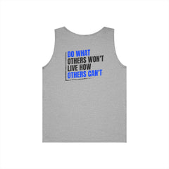 Tank Top — LUL "Level Up Living" Do What Others Won't Live Like Others Can't