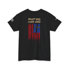 Patriotic "Trust God, Work Hard" T-Shirt