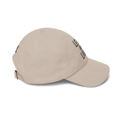 Level Up Living Dad Cap – Embroidered Motivational Baseball Hat (LUL)