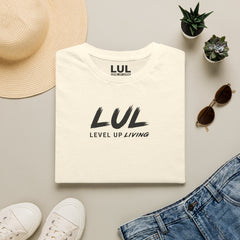 Level Up Living T‑Shirt — "Average Is a Choice" Motivational Tee