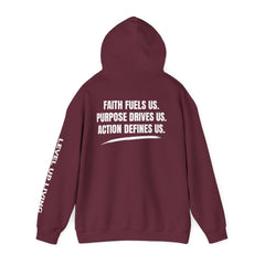 Faith Purpose Action Hoodie