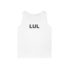 Level Up Living Tank Top — Motivational 'LUL' Fitness & Lifestyle Graphic