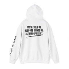Faith Purpose Action Hoodie