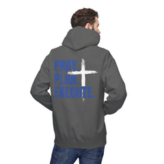 Faith 'Level Up Living' Hoodie — Pray Plan Execute