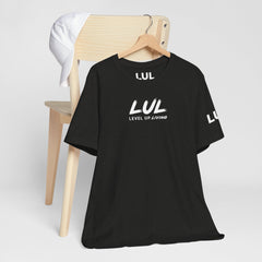 Level Up Living Tee — "Wake Up Lock In Level Up" Athletic Motivational T-Shirt