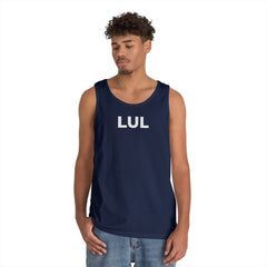 Level Up Living Tank Top — Motivational 'LUL' Fitness & Lifestyle Graphic