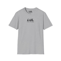 LUL "Level Up Living" Minimal Logo T-Shirt