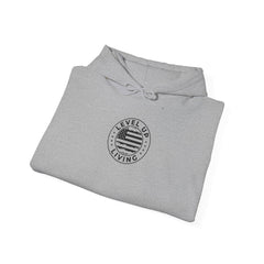 Level Up Living Hoodie — Motivational Graphic Pullover
