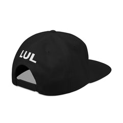 'Live Free' Distressed Flag Design - Embroidered Snapback Hat