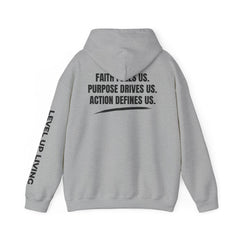 Faith Purpose Action Hoodie