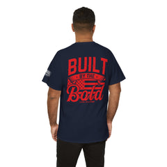 Built by the Bold T‑Shirt — Patriotic Classic Truck Graphic Tee