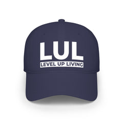 Level Up Living Cap — LUL Embroidered Low Profile Baseball Hat