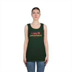 Tank Top - Land of Opportunity American Flag Graphic