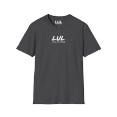 LUL "Level Up Living" Minimal Logo T-Shirt