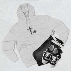 Hoodie – "It's Never Luck, It's Always God" Inspirational Graphic Hoodie
