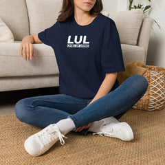 LUL "Level Up Living" Tee — Motivational Minimalist Graphic T-Shirt