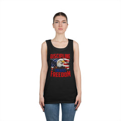 Discipline Create Freedom - Heavy Cotton Tank Top