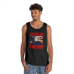 Discipline Create Freedom - Heavy Cotton Tank Top