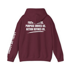 Faith Purpose Action Hoodie