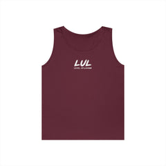 "Show Up. Level Up." Motivational Tank