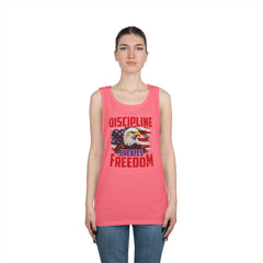 Discipline Create Freedom - Heavy Cotton Tank Top