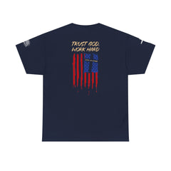 Patriotic "Trust God, Work Hard" T-Shirt