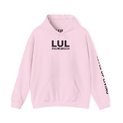 Built For More Hoodie — LUL "Level Up Living" Motivational Pullover