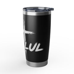 20oz Stainless Tumbler — "Vagabond" Inspirational Quote Travel Mug