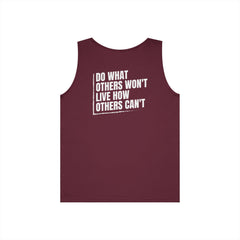 Tank Top — LUL "Level Up Living" Do What Others Won't Live Like Others Can't