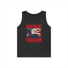 Discipline Create Freedom - Heavy Cotton Tank Top